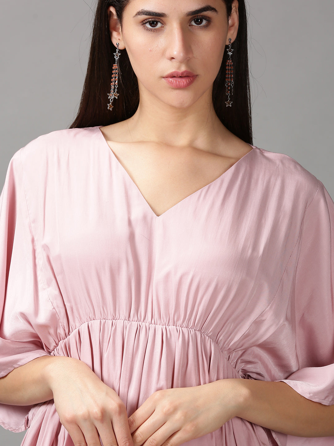 Women's Pink Fit & Flare Dress