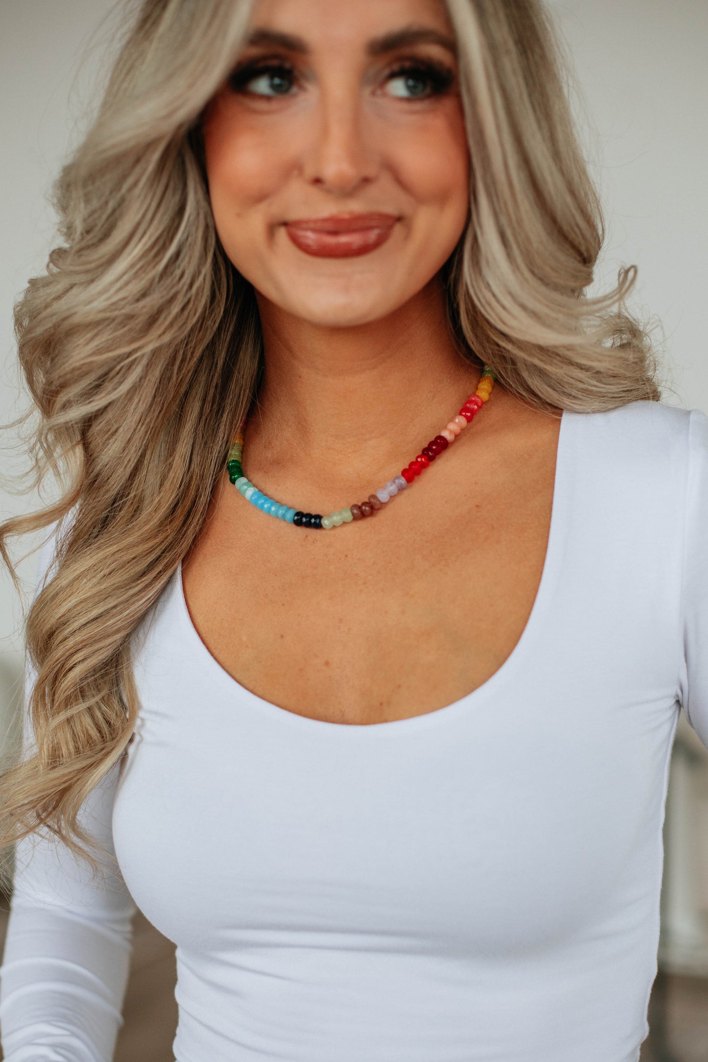 Aurora Gemstone Necklace