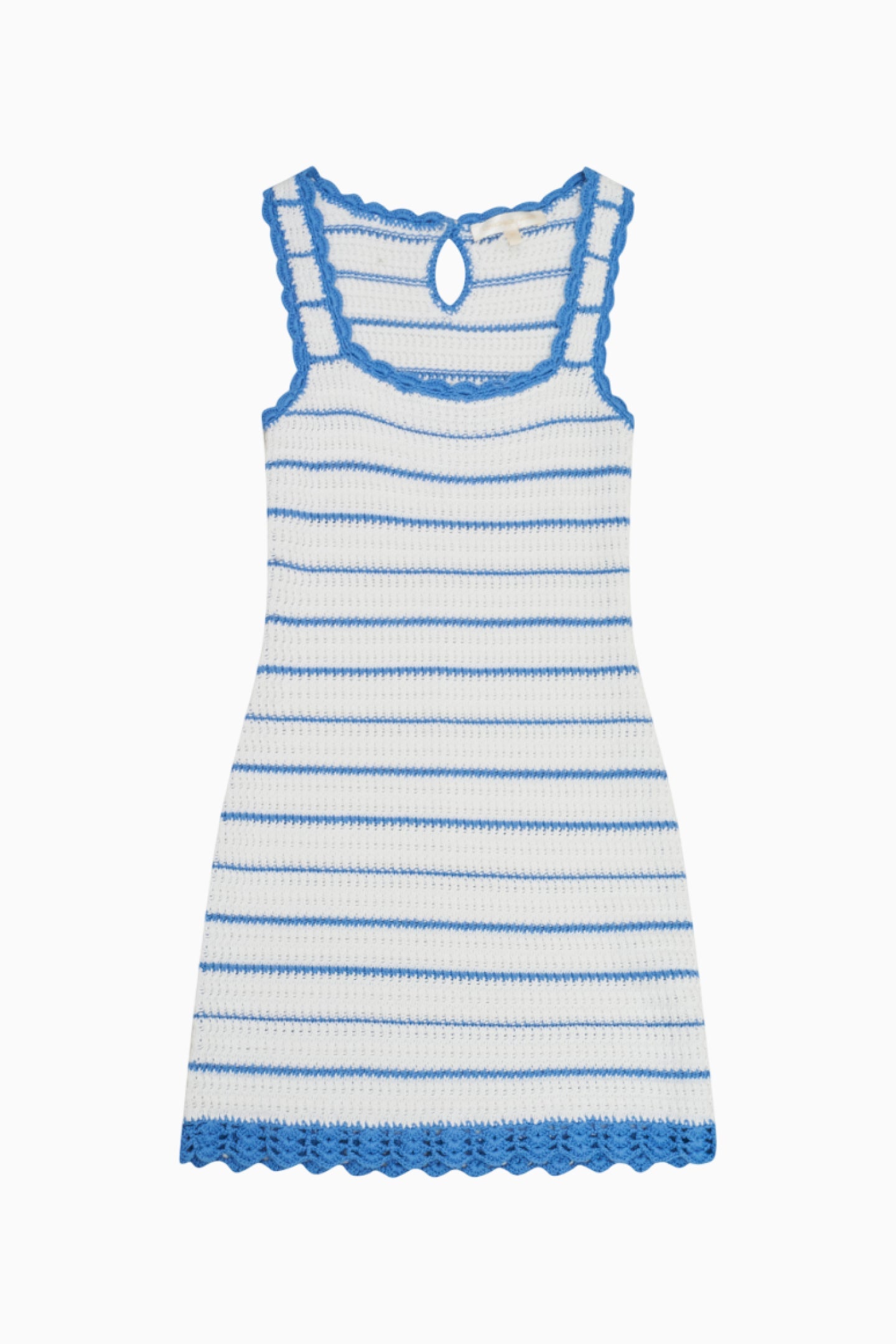 Girls Callidora Striped Crochet Dress