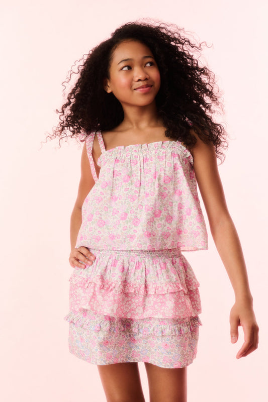 Girls Billie Liberty Fabric Skirt