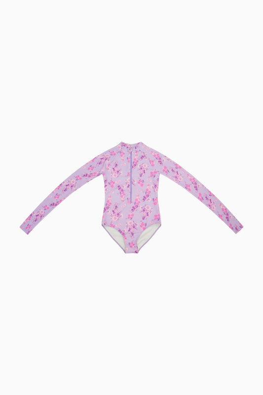 Girls Breta Heirloom Print Rashguard