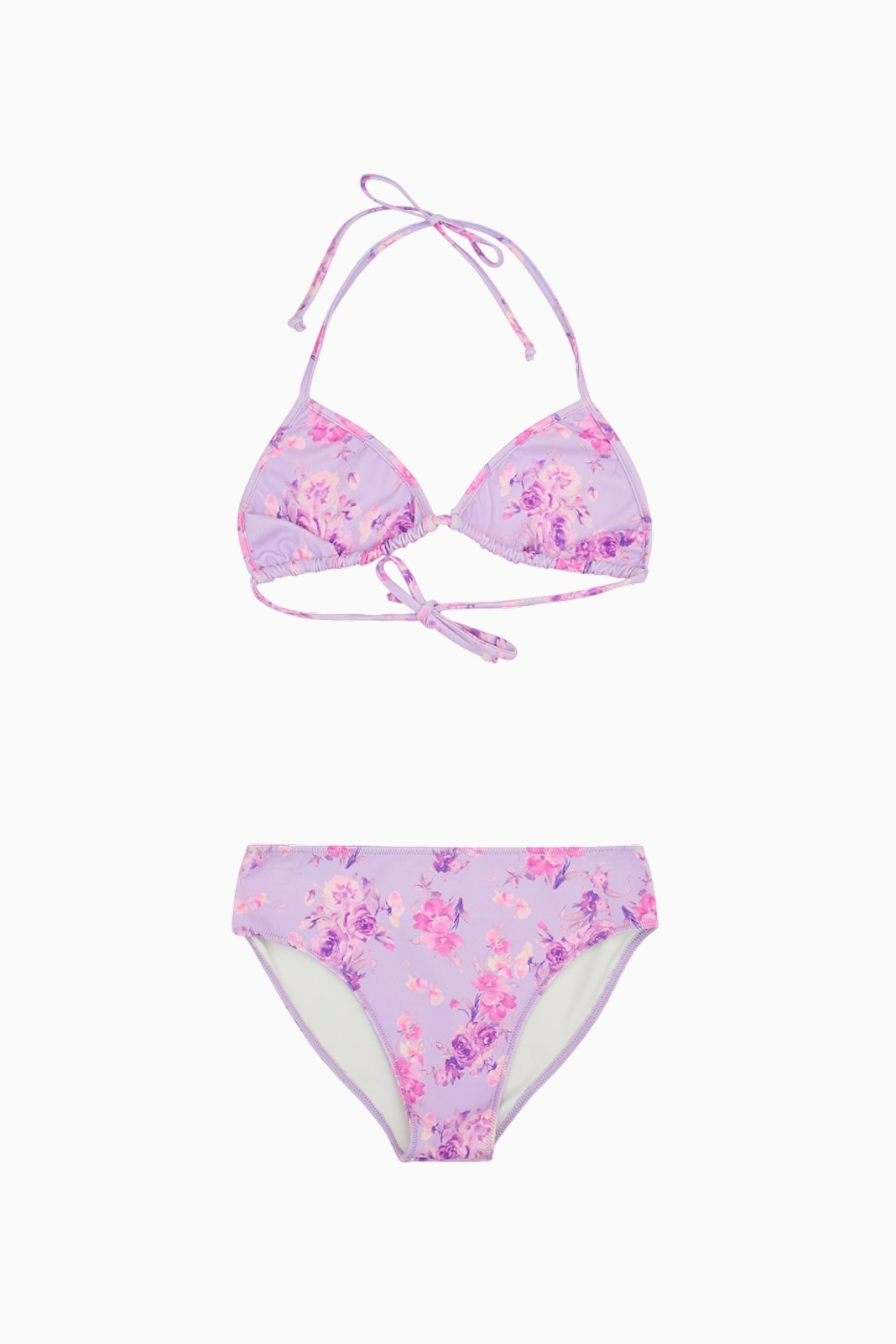 Girls Finnie Floral Bikini - HIBISCUS