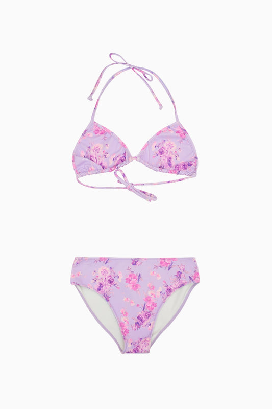 Girls Finnie Floral Bikini - HIBISCUS