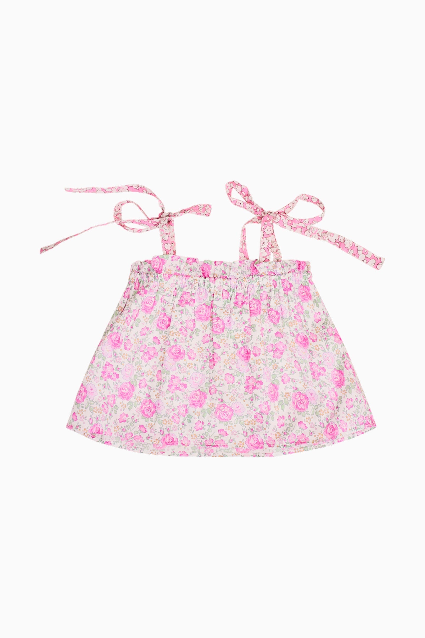 Girls Fiorella Liberty Fabric Top