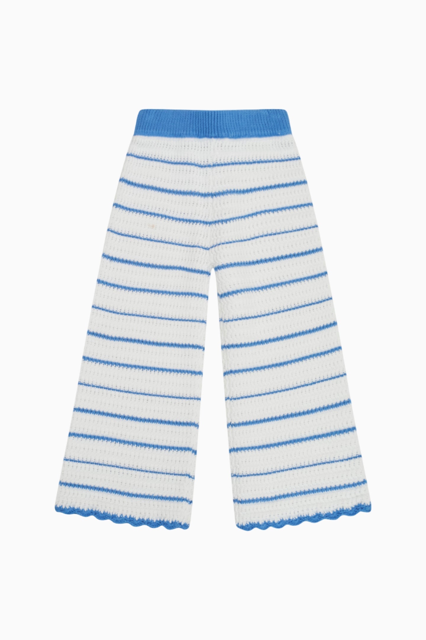 Girls Fawna Striped Crochet Pants