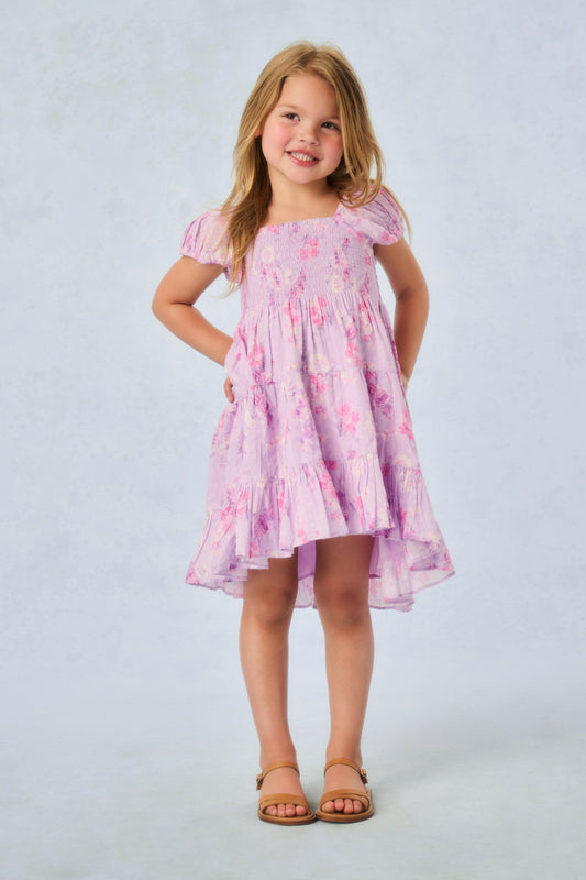 Girls Muriella Heirloom Print Dress