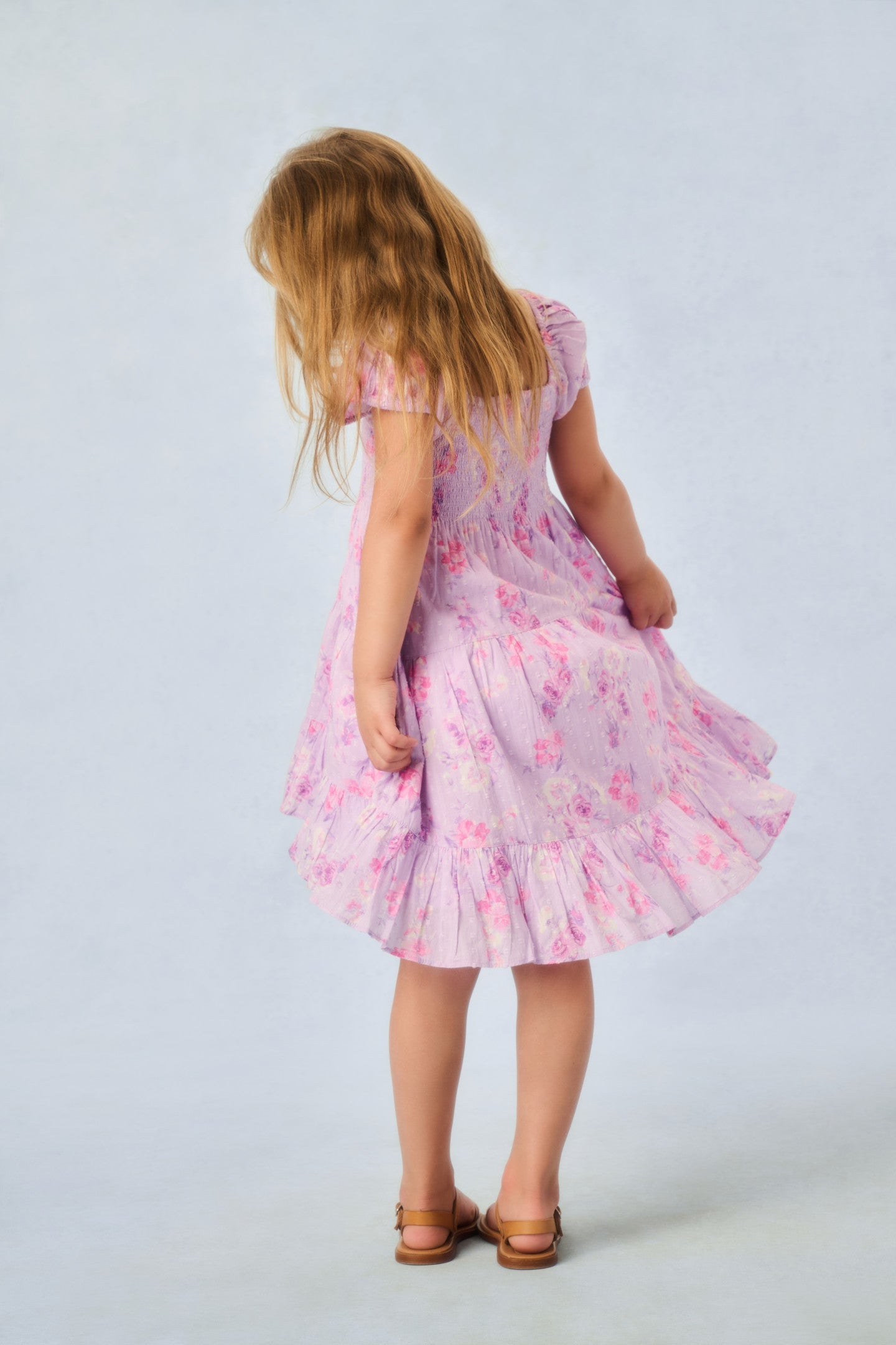 Girls Muriella Heirloom Print Dress
