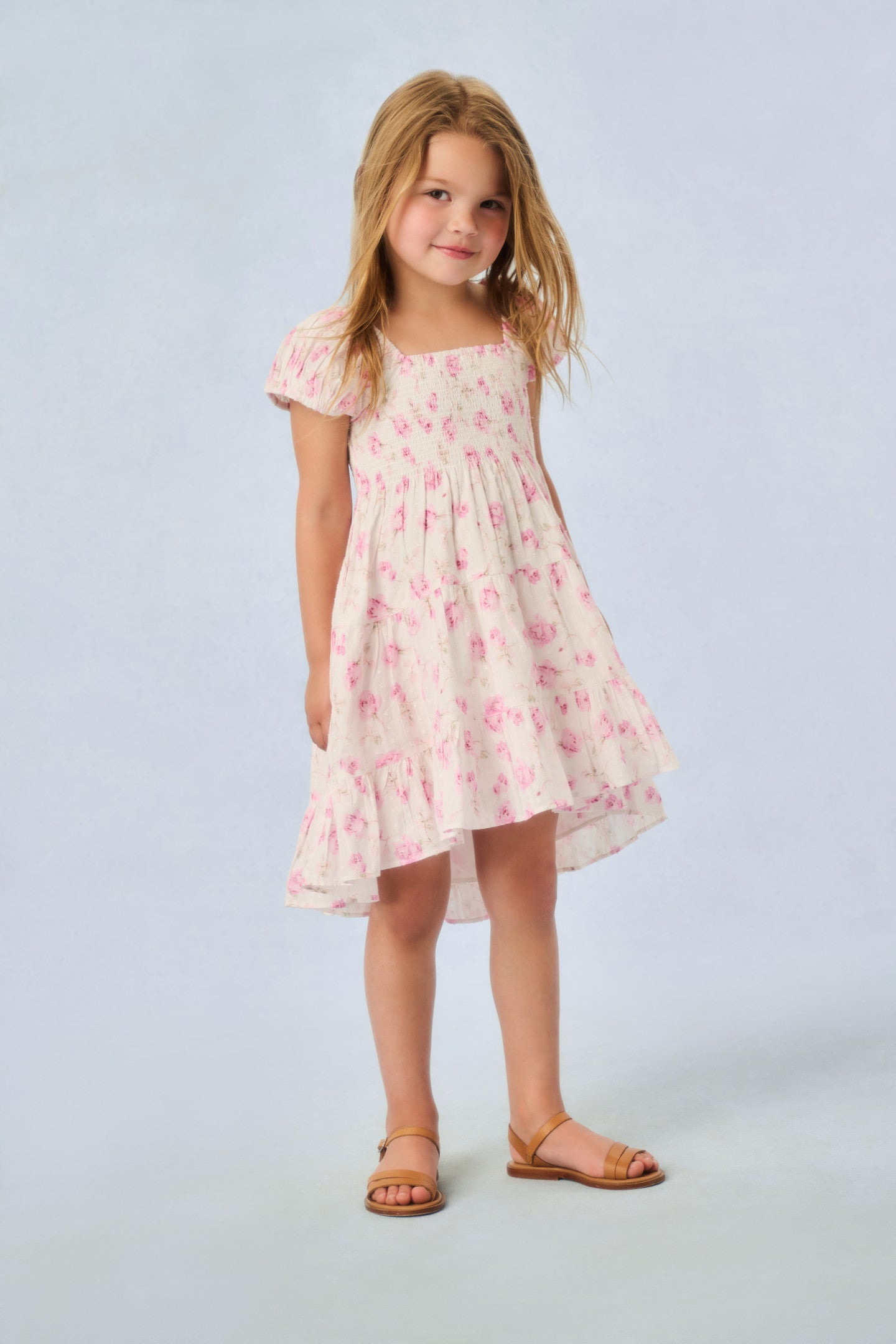 Girls Muriella Heirloom Print Dress