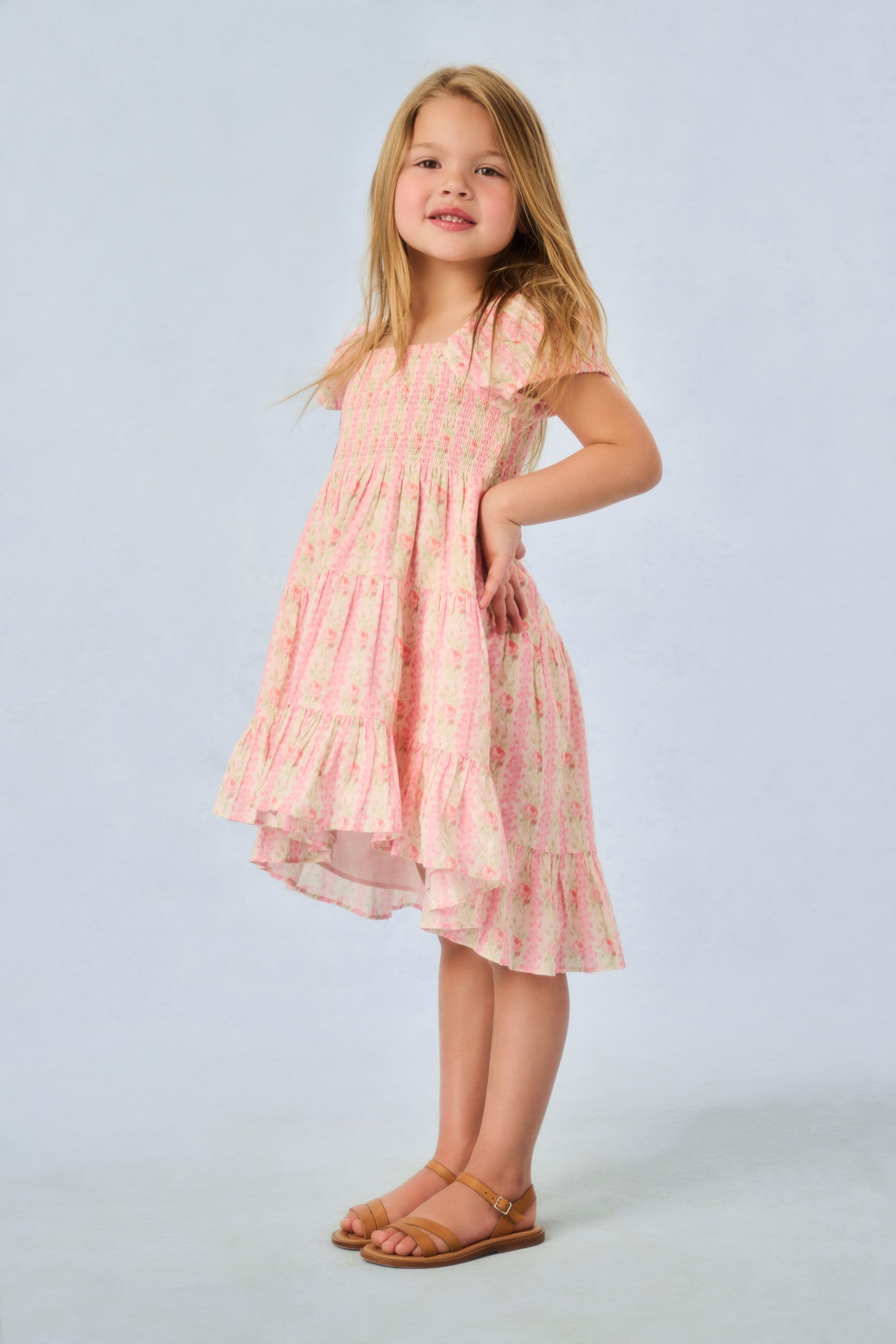 Girls Muriella Heirloom Print Dress