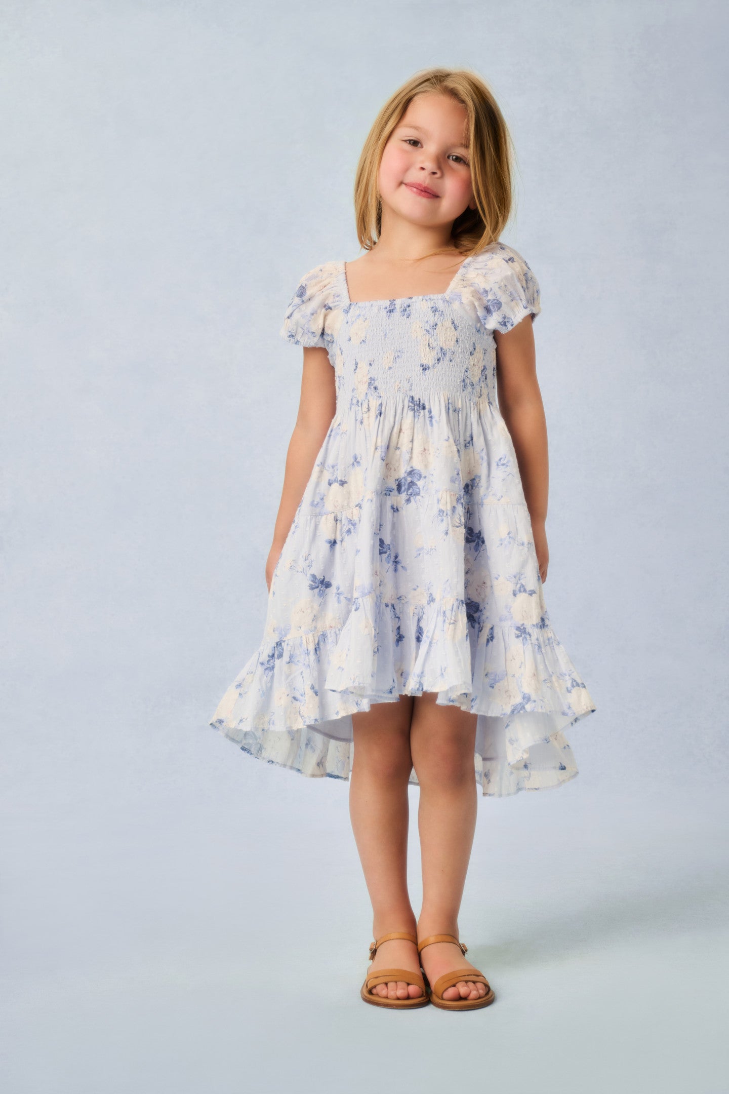 Girls Muriella Heirloom Print Dress