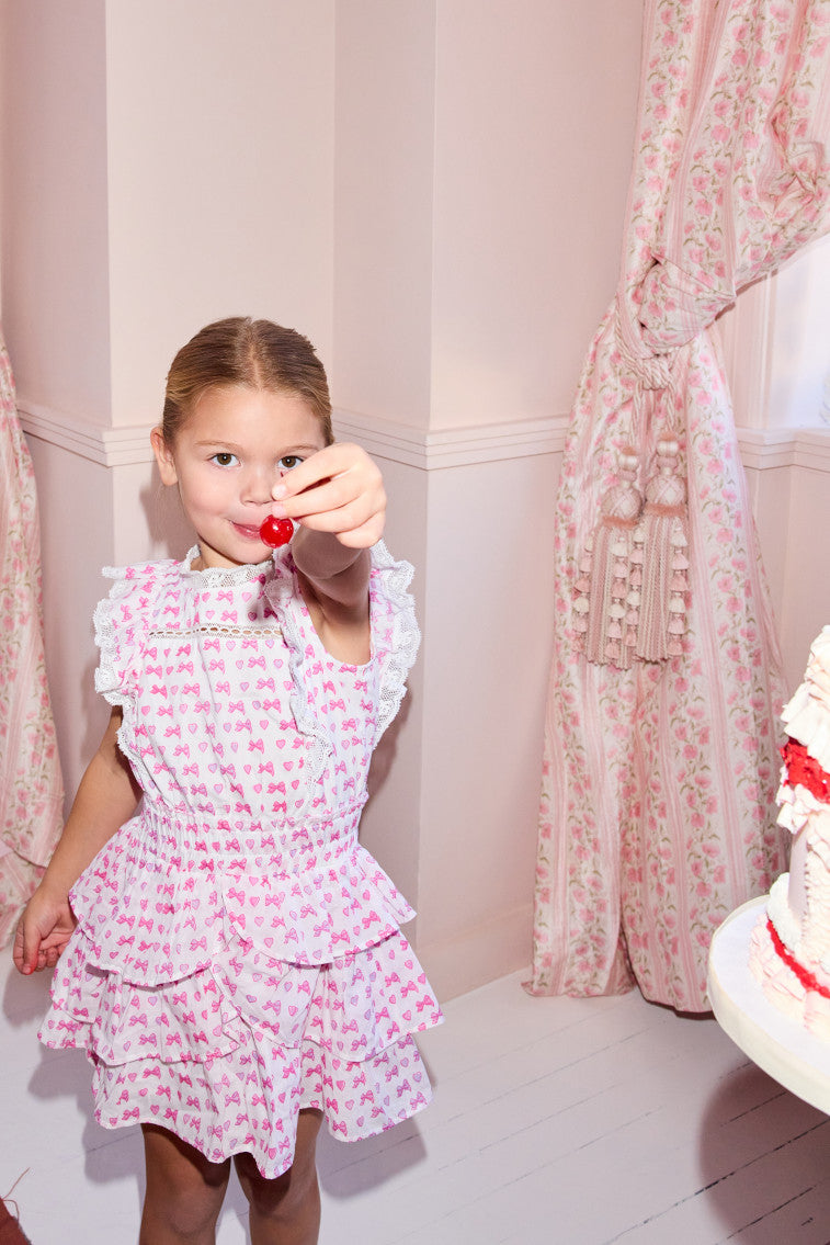 LoveShackFancy x Roller Rabbit Decker Heart Dress