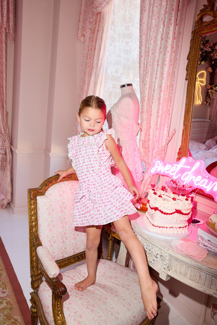 LoveShackFancy x Roller Rabbit Decker Heart Dress